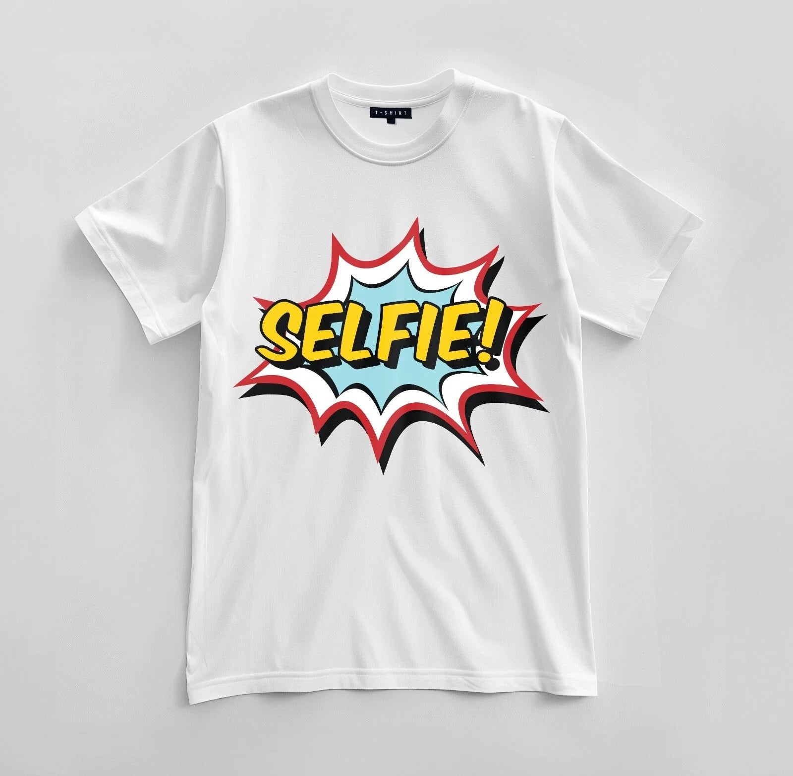 Custom Selfie Graphic Design Unisex Jersey Short - Adult & Kids T-Shirts, Sweatshirts & Hoodies apparel design preview 1