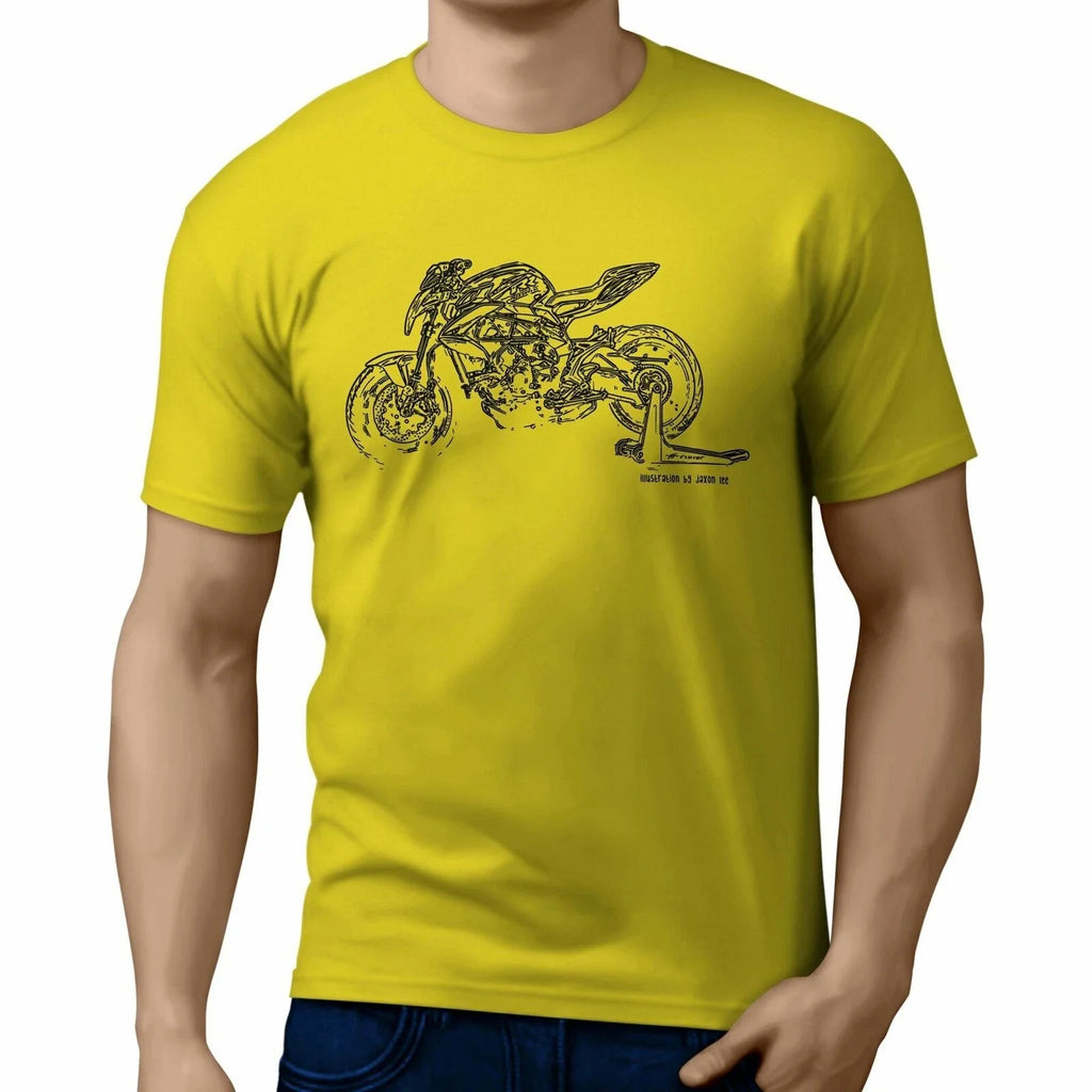 JL Illustration For A MV Agusta Brutale 800RR 2017 - Adult & Kids T-Shirts, Sweatshirts & Hoodies apparel design preview 1