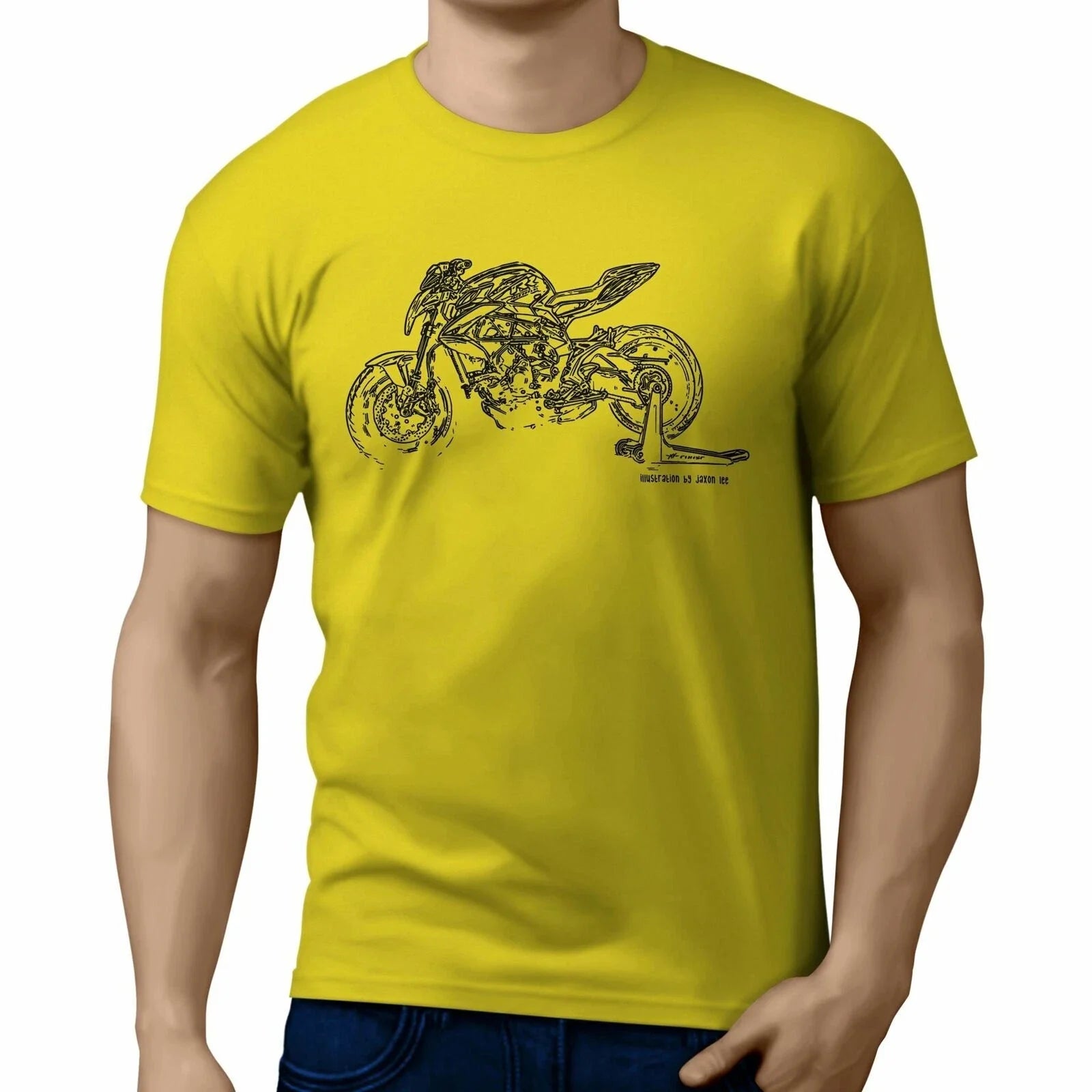 JL Illustration For A MV Agusta Brutale 800RR 2017 - Adult & Kids T-Shirts, Sweatshirts & Hoodies apparel design preview 1