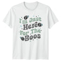 Im Just Here For The Cute Halloween Gift Him And Her - Adult & Kids T-Shirts, Sweatshirts & Hoodies apparel design preview 1