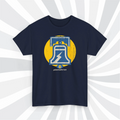 Philadelphia Bell 1974 WFL Football Grunge Logo - Adult & Kids T-Shirts, Sweatshirts & Hoodies apparel design preview 1