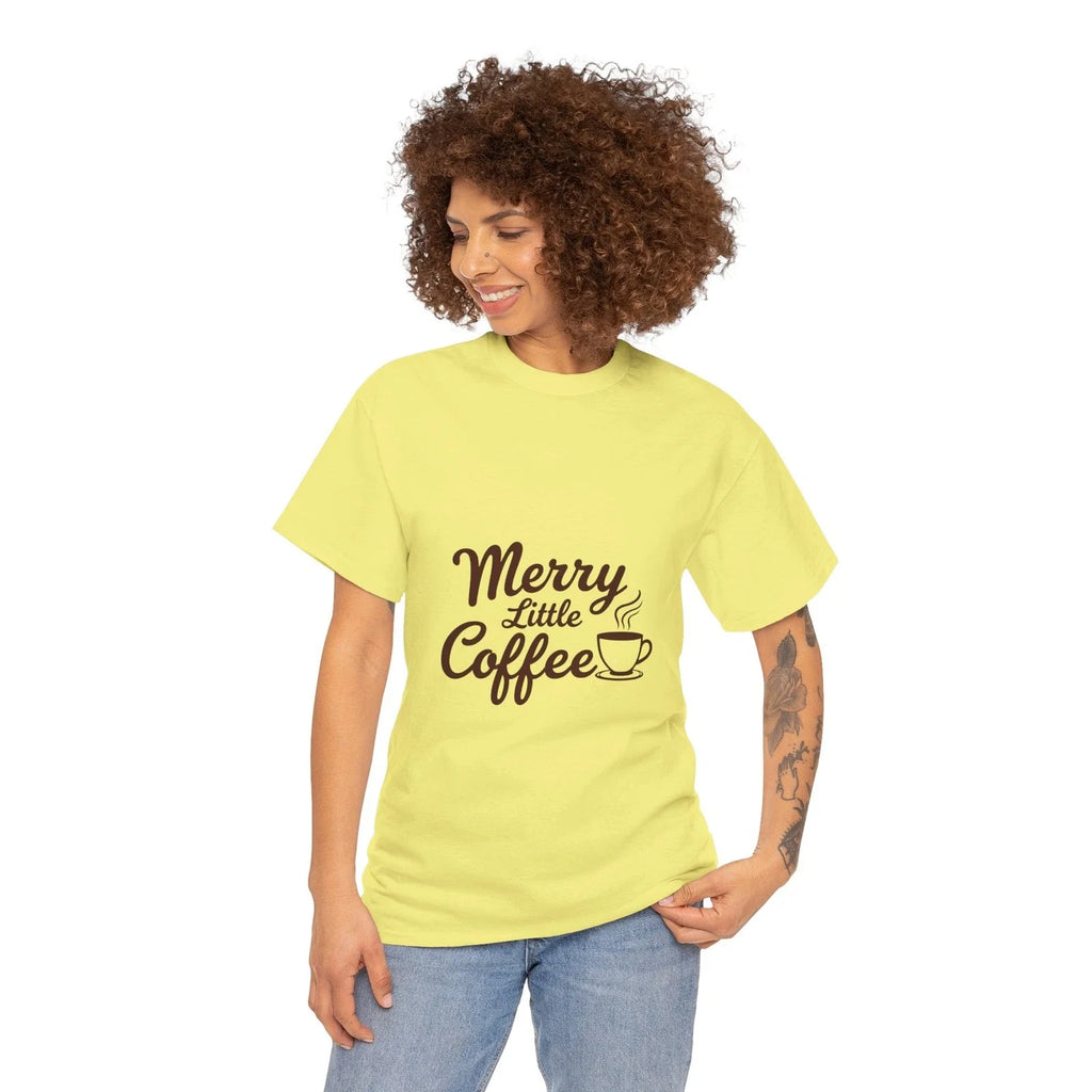 Merry Little Coffee Hot Cocoa Christmas Cup - Adult & Kids T-Shirts, Sweatshirts & Hoodies apparel design preview 1