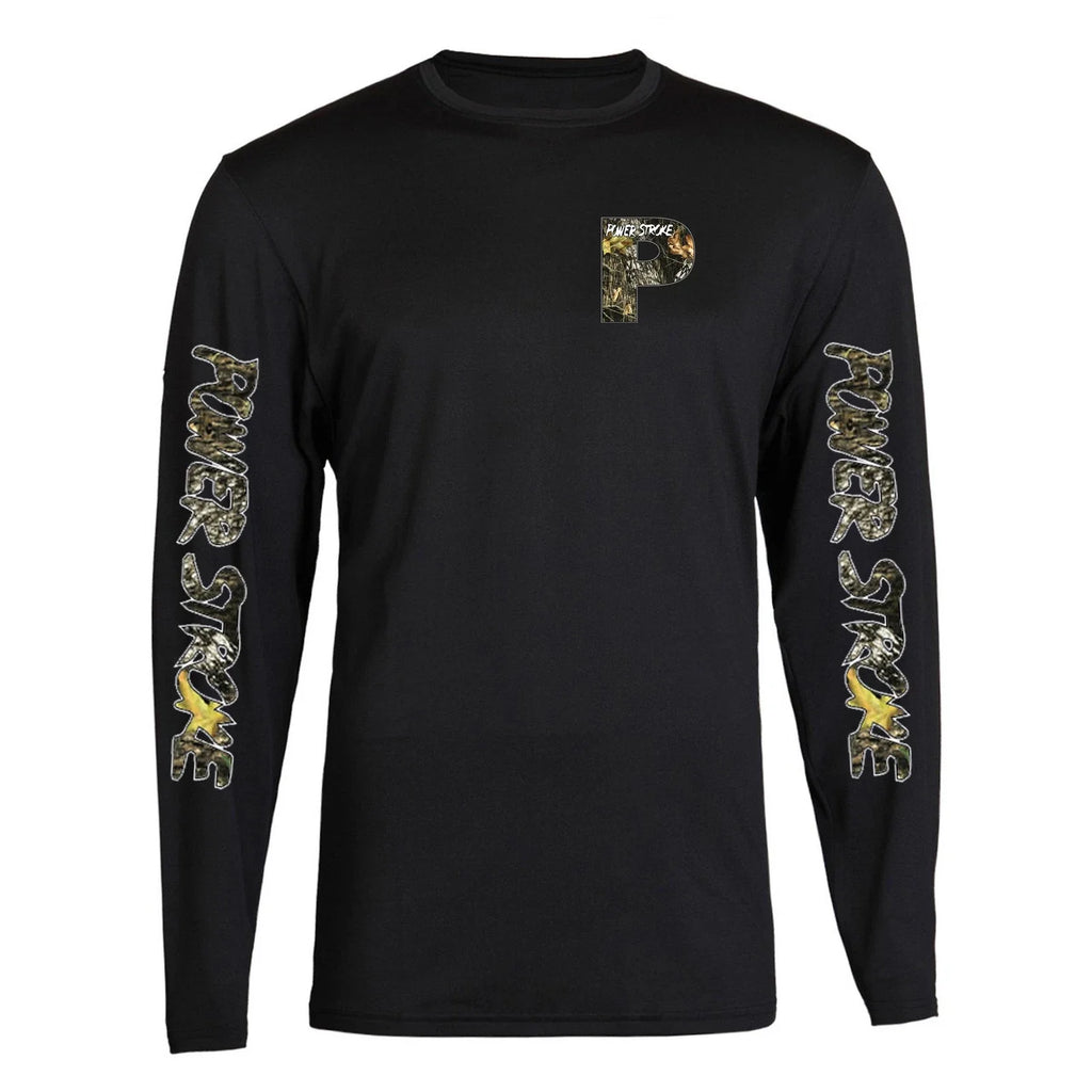 Camo Powerstroke Unisex Black Color Front S 2XL - Adult & Kids T-Shirts, Sweatshirts & Hoodies apparel design preview 1