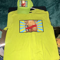 Men's Yellow Pop Art Graphic Print Crew Neck Short - Adult & Kids T-Shirts, Sweatshirts & Hoodies apparel design preview 1