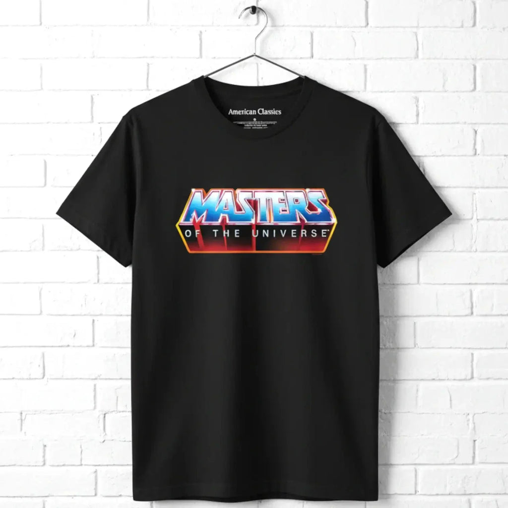 Masters of the Universe Chrome Logo Men's Metallic - Adult & Kids T-Shirts, Sweatshirts & Hoodies apparel design preview 1