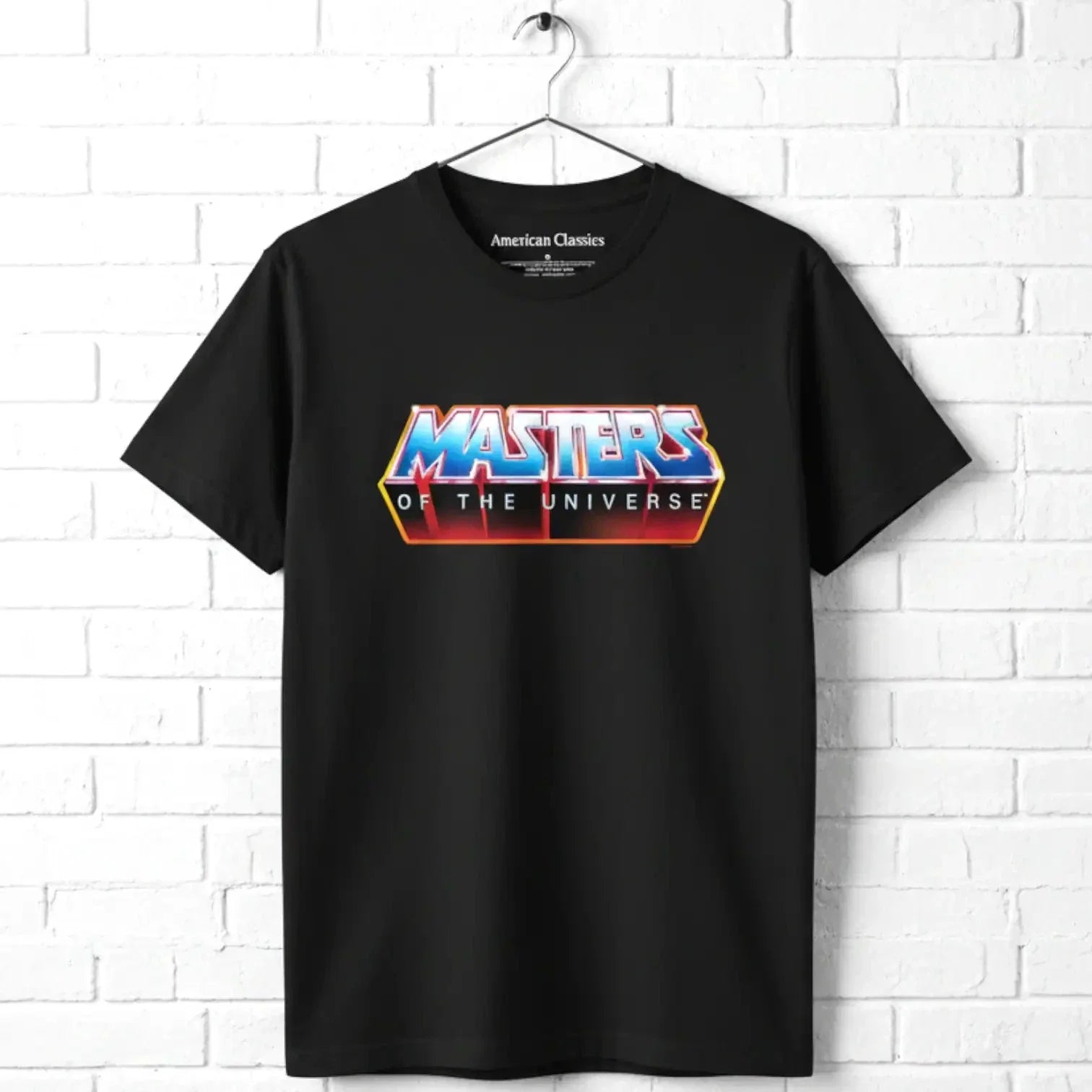 Masters of the Universe Chrome Logo Men's Metallic - Adult & Kids T-Shirts, Sweatshirts & Hoodies apparel design preview 1