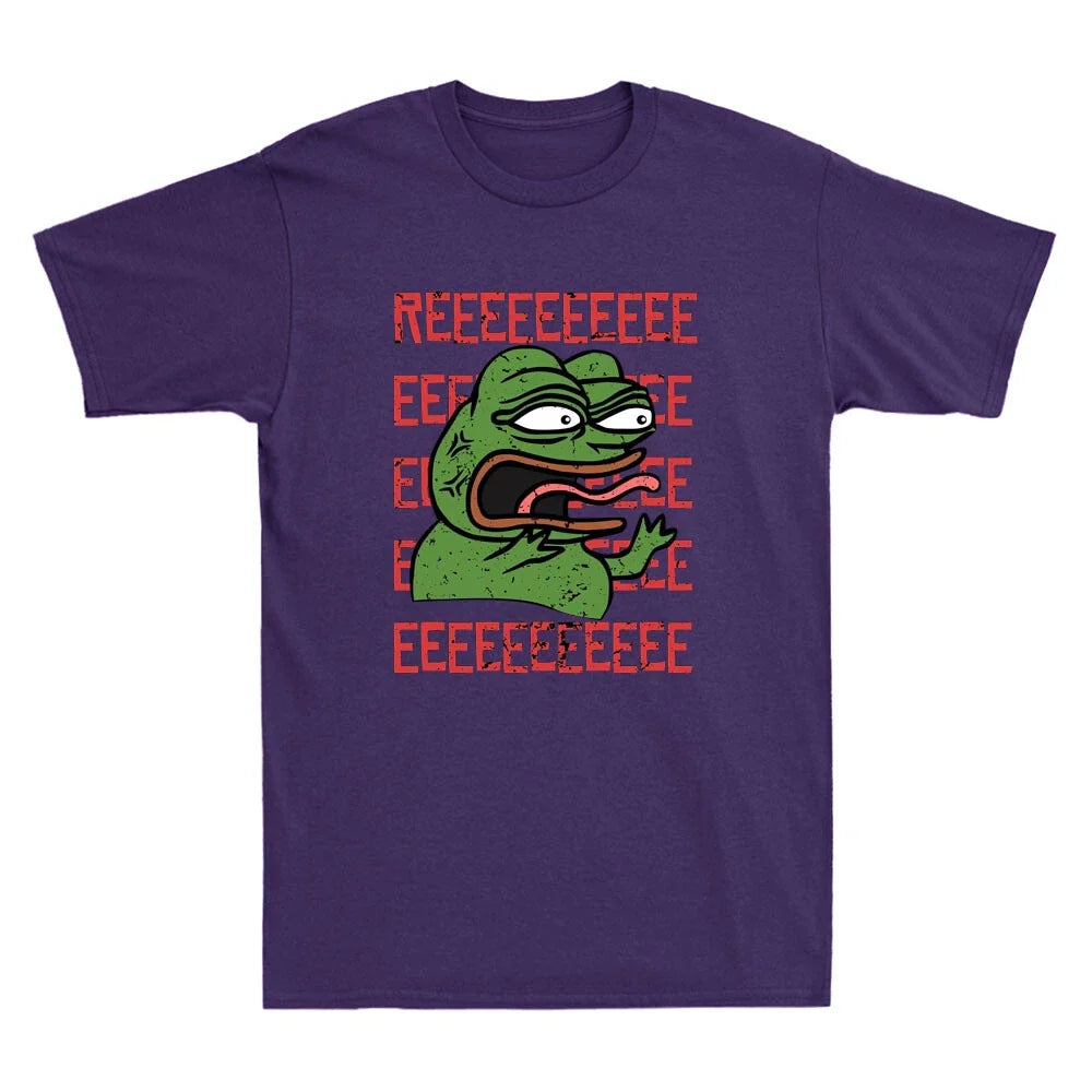 Pepe The Frog Reeee Dank Meme Funny Lover Gift - Adult & Kids T-Shirts, Sweatshirts & Hoodies apparel design preview 1