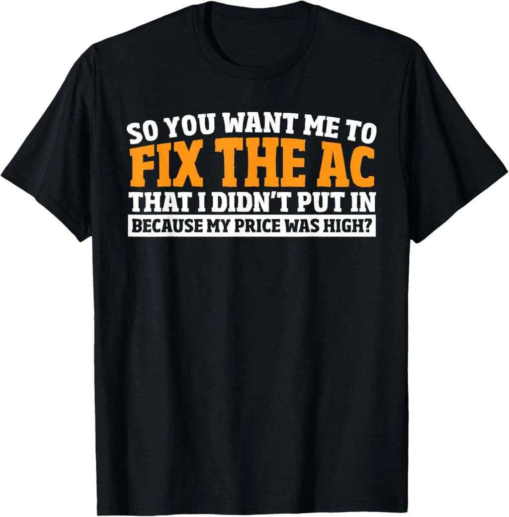 Sarcastic Quote Hvac Journeyman Funny Technician - Adult & Kids T-Shirts, Sweatshirts & Hoodies apparel design preview 1