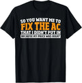 Sarcastic Quote Hvac Journeyman Funny Technician - Adult & Kids T-Shirts, Sweatshirts & Hoodies apparel design preview 1