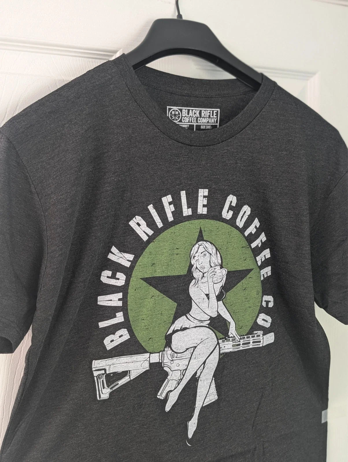 BRCC Black Rifle Coffee Company Bomber Girl Men's - Adult & Kids T-Shirts, Sweatshirts & Hoodies apparel design preview 1