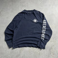 Abercrombie Fitch Muscle Fit Mens XL Sleeve Hit Navy - Adult & Kids T-Shirts, Sweatshirts & Hoodies apparel design preview 1