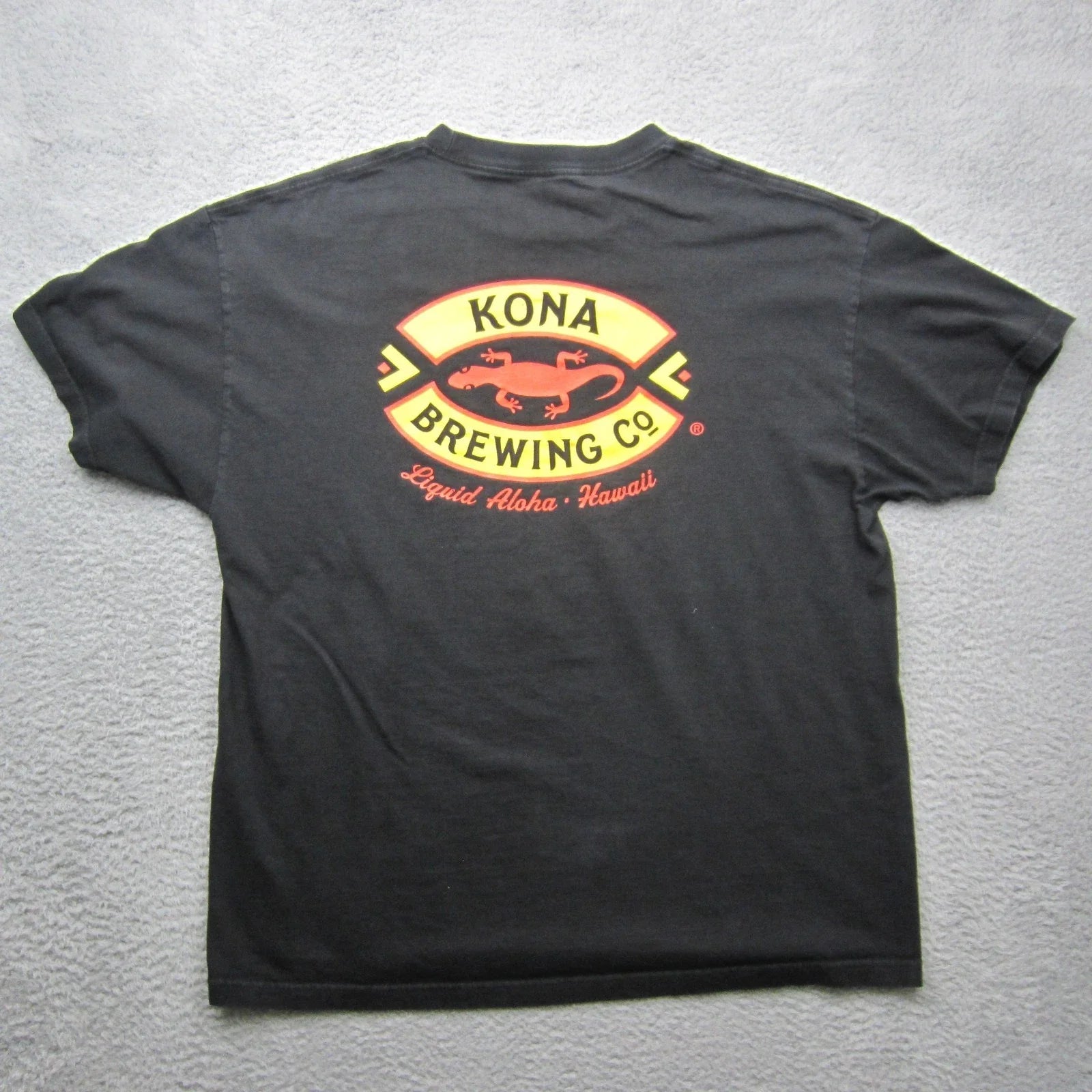 Kona Brewing Mens 2XL Black Beer Aloha Hawaii Island - Adult & Kids T-Shirts, Sweatshirts & Hoodies apparel design preview 1