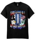 Kids love 67 What about 9/11 Twin Towers Meme Viral - Adult & Kids T-Shirts, Sweatshirts & Hoodies apparel design preview 1