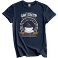 Salesman Fueled By Coffee Funny Graphic - Adult & Kids T-Shirts, Sweatshirts & Hoodies apparel design preview 1