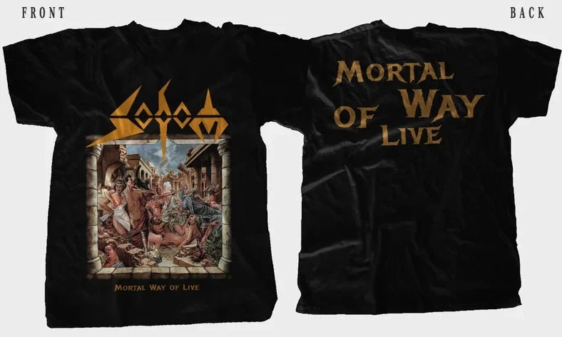 New Dtg/Dtf printed -SODOM Mortal Way' of Live size- - Adult & Kids T-Shirts, Sweatshirts & Hoodies apparel design preview 1