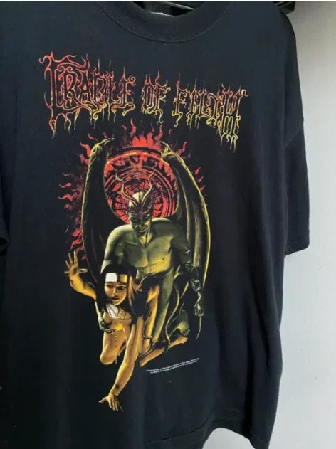 2000 Cradle Of Filth Get Thee Behind Me Satan - Adult & Kids T-Shirts, Sweatshirts & Hoodies apparel design preview 1