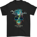 Los Angeles Surf Skull Surfing Mens 100% Cotton - Adult & Kids T-Shirts, Sweatshirts & Hoodies apparel design preview 1