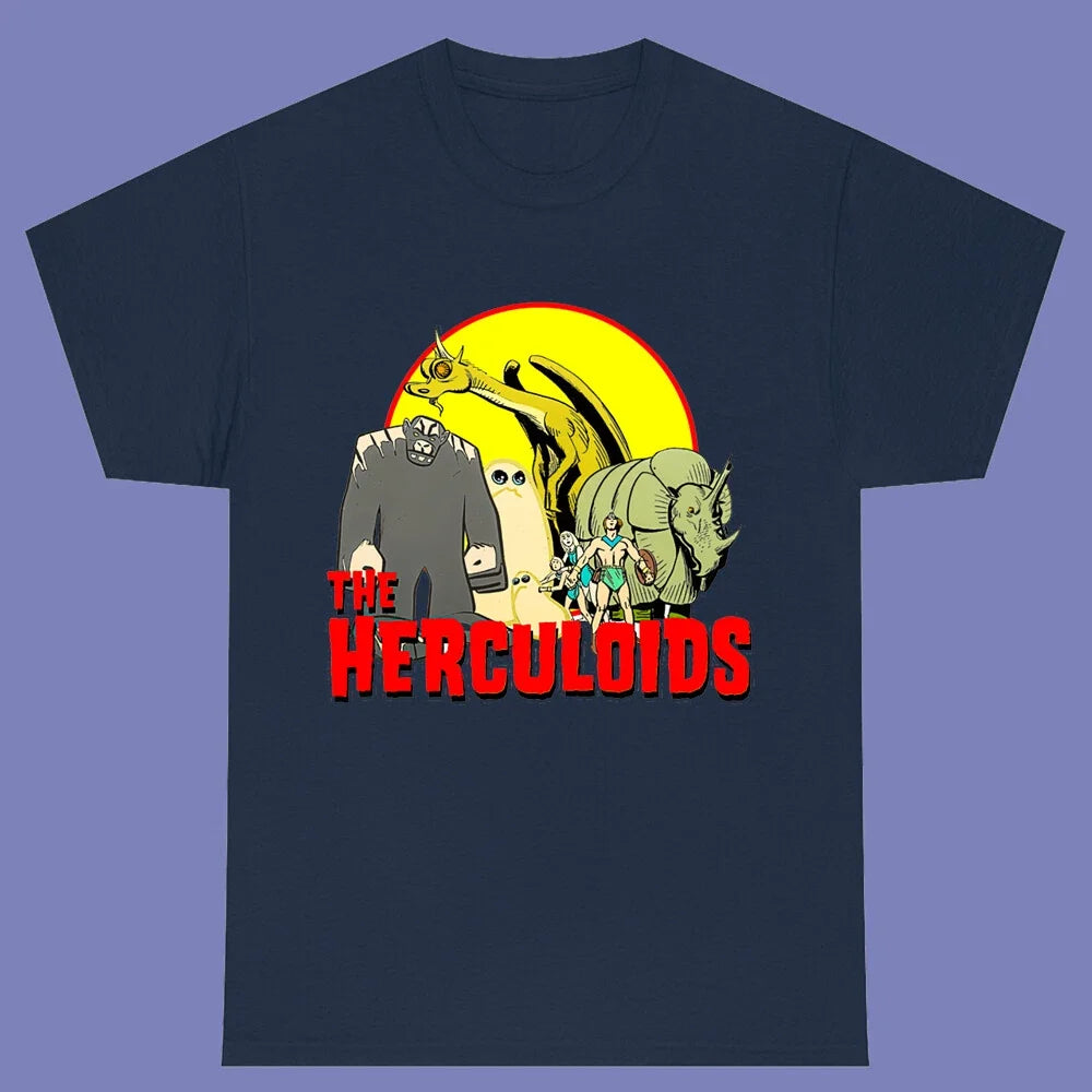 The Herculoid Famous Classic Cartoon Men's Navy Size - Adult & Kids T-Shirts, Sweatshirts & Hoodies apparel design preview 1