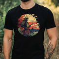 Mens Samurai Grass Print Cotton Size XS to 5XL - Adult & Kids T-Shirts, Sweatshirts & Hoodies apparel design preview 1