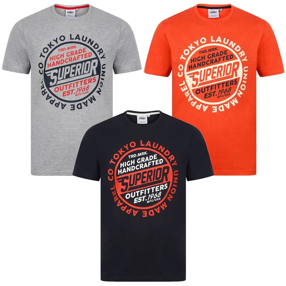 Tokyo Laundry Men's Cotton Retro Graphic Print Casual - Adult & Kids T-Shirts, Sweatshirts & Hoodies apparel design preview 1