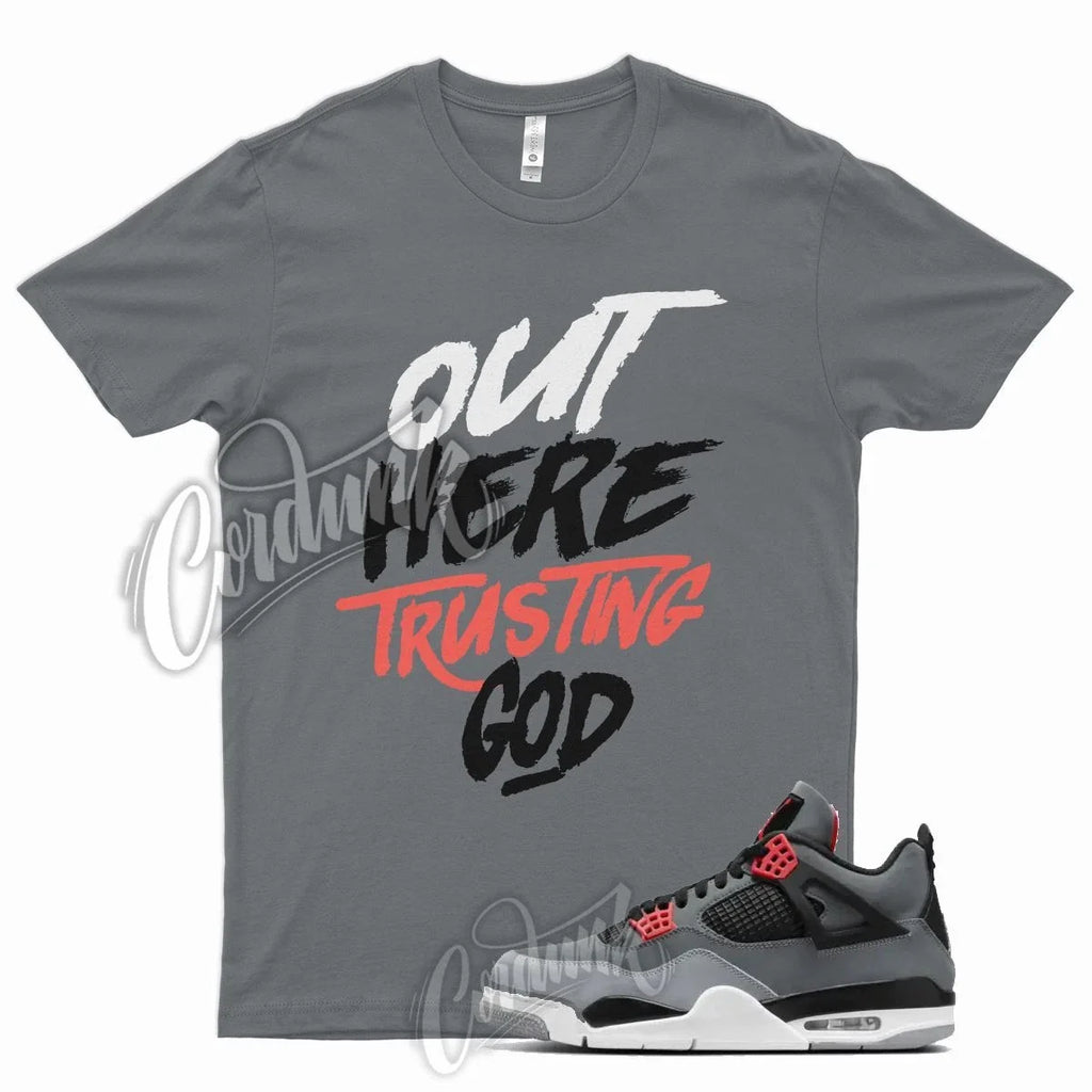 TG for J1 4 Infrared 6 Dark Grey 23 Black Cement Mid - Adult & Kids T-Shirts, Sweatshirts & Hoodies apparel design preview 1