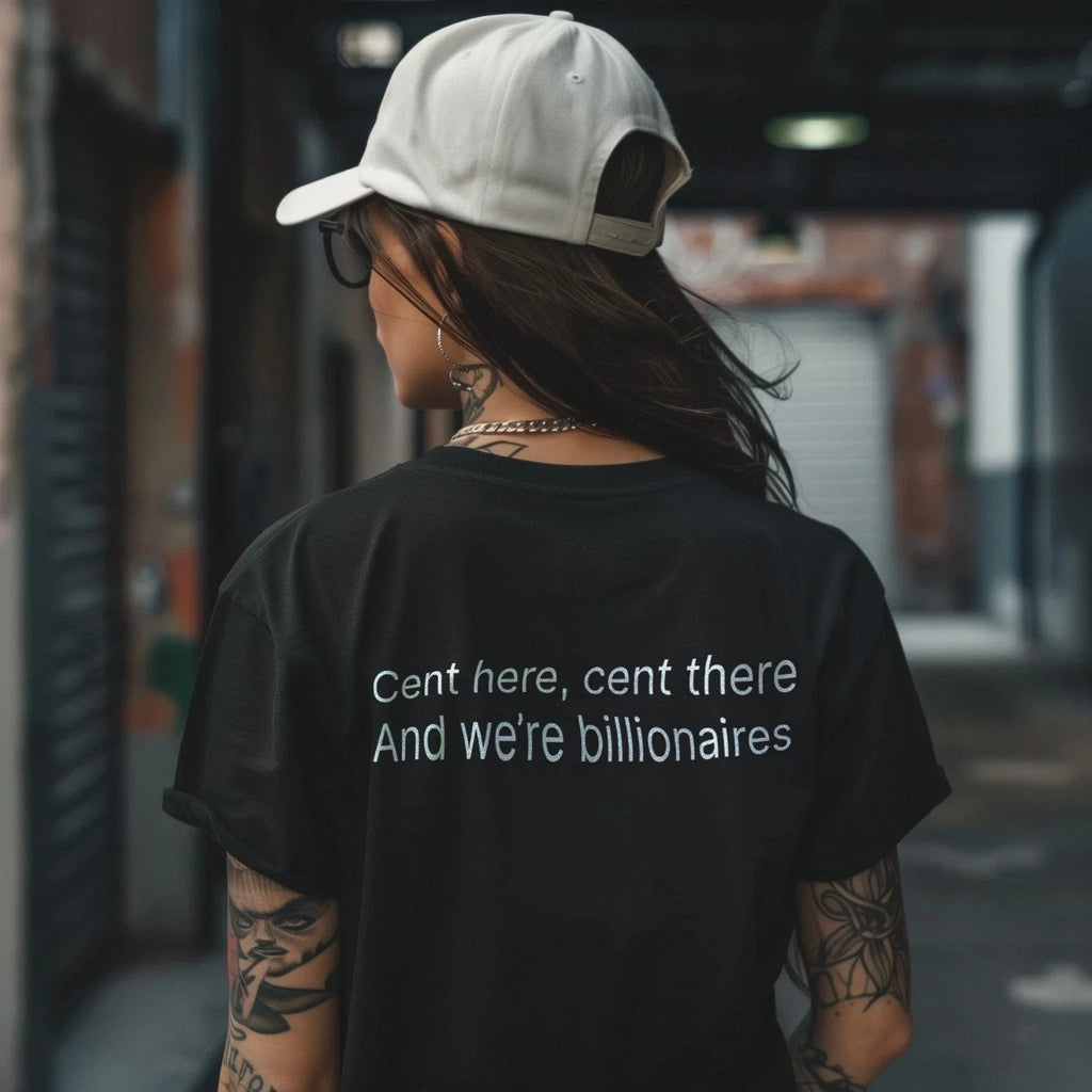 Unisex Coin Billionaires Minimal Money Illustration, - Adult & Kids T-Shirts, Sweatshirts & Hoodies apparel design preview 1