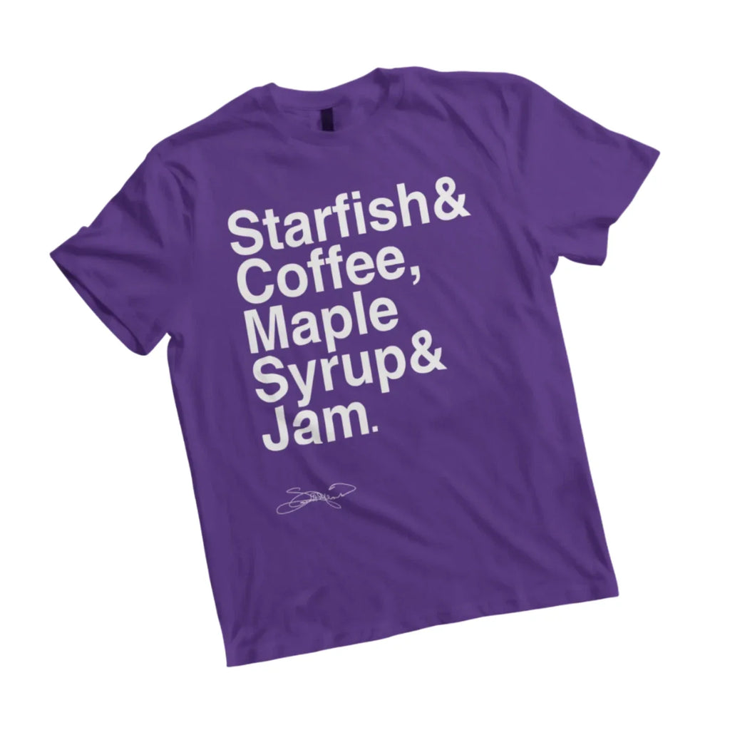 Starfish and Coffee with Susannah Melvoin Signature - Adult & Kids T-Shirts, Sweatshirts & Hoodies apparel design preview 1