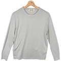 Merino.tech Men's Gray 100% Merino Wool Crew Neck S - Adult & Kids T-Shirts, Sweatshirts & Hoodies apparel design preview 1