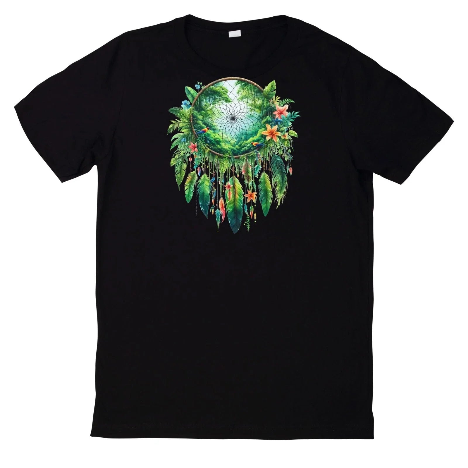 Watercolour Boho Dreamcatcher - Adult & Kids T-Shirts, Sweatshirts & Hoodies apparel design preview 1
