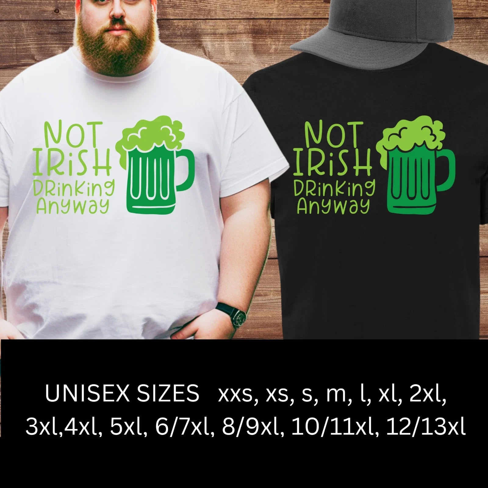 St Patrick's Day Rude Funny Sarcastic Irish Offensive - Adult & Kids T-Shirts, Sweatshirts & Hoodies apparel design preview 1