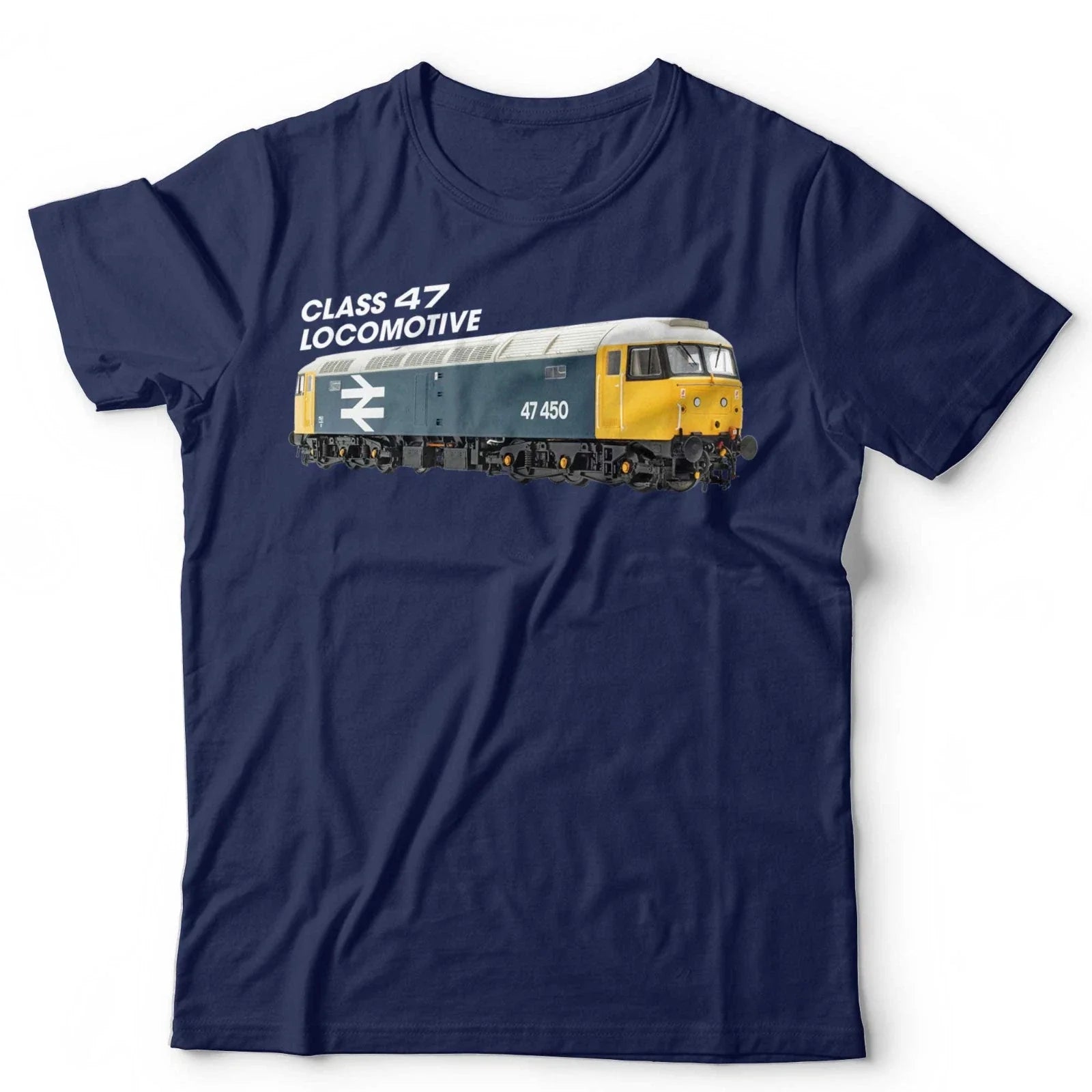 Train Class 47 Locomotive Trainspotter Enthusiast - Adult & Kids T-Shirts, Sweatshirts & Hoodies apparel design preview 1