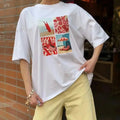 Retro Style Cotton Graphic Tops Cartoon INS Street - Adult & Kids T-Shirts, Sweatshirts & Hoodies apparel design preview 1