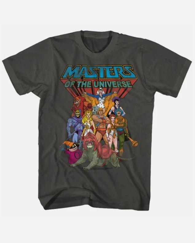 Masters Of The Universe 80's Cartoon He-Man Good Evil - Adult & Kids T-Shirts, Sweatshirts & Hoodies apparel design preview 1