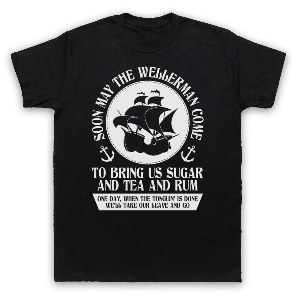 WELLERMAN COMES SEA SHANTY TIK VIRAL SONG HIT MEME - Adult & Kids T-Shirts, Sweatshirts & Hoodies apparel design preview 1
