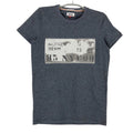 TOMMY HILFIGER Regular Round Neck Blue Men Size M - Adult & Kids T-Shirts, Sweatshirts & Hoodies apparel design preview 1