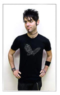Butterfly Emo Indie Style Fashion Aesthetic BW - Adult & Kids T-Shirts, Sweatshirts & Hoodies apparel design preview 1