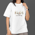 Cute Social Worker Doing Stuff Gift White Cotton - Adult & Kids T-Shirts, Sweatshirts & Hoodies apparel design preview 1