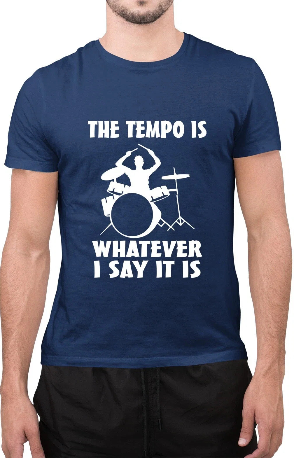 Funny The Tempo Is Whatever I Say It Sarcastic - Adult & Kids T-Shirts, Sweatshirts & Hoodies apparel design preview 1