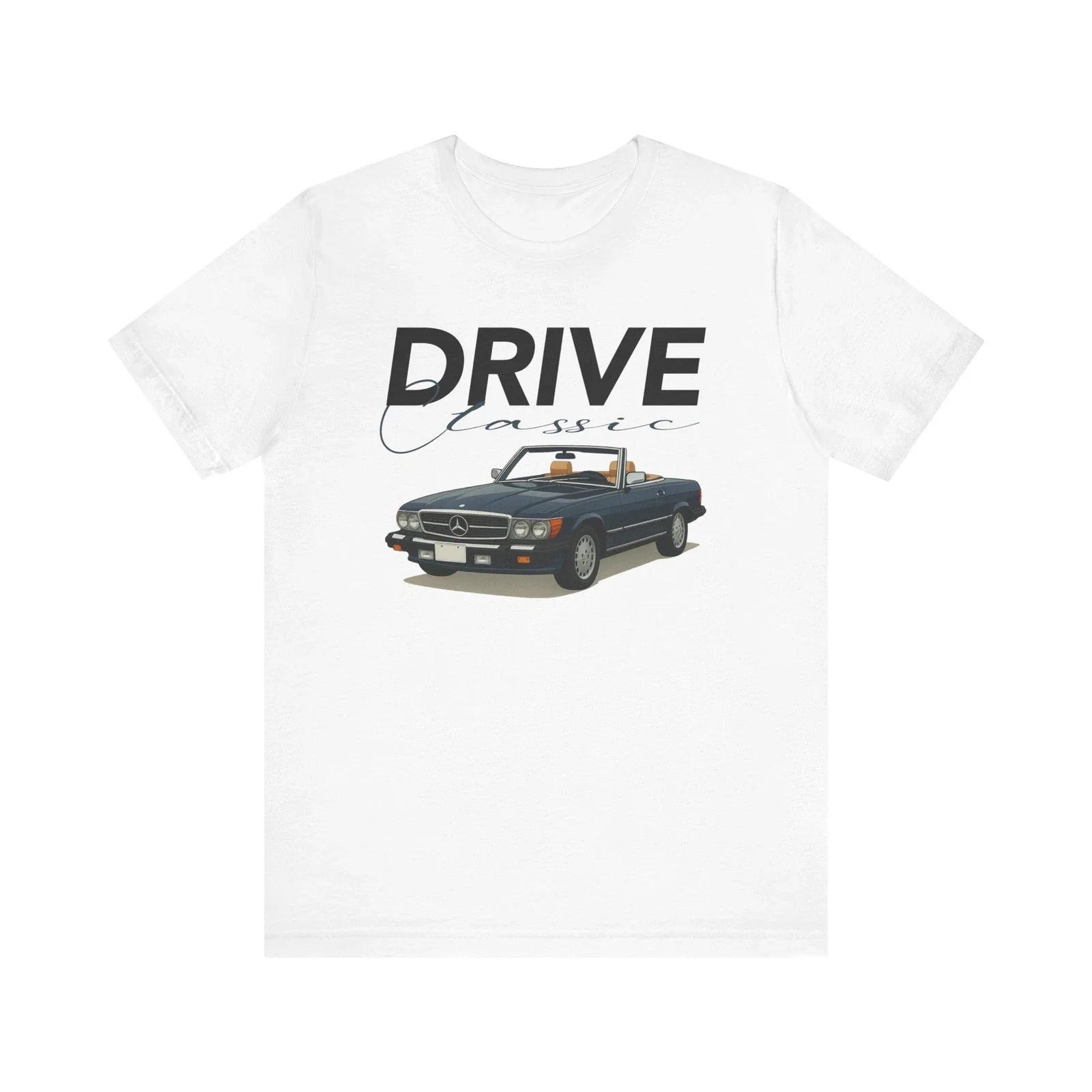 Mercedes 560 SL Cool Drive Vintage Car Casual Graphic - Adult & Kids T-Shirts, Sweatshirts & Hoodies apparel design preview 1
