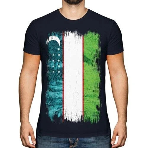 Usbekistan Grunge Flagge Herren Usbekisches Usbek - Adult & Kids T-Shirts, Sweatshirts & Hoodies apparel design preview 1