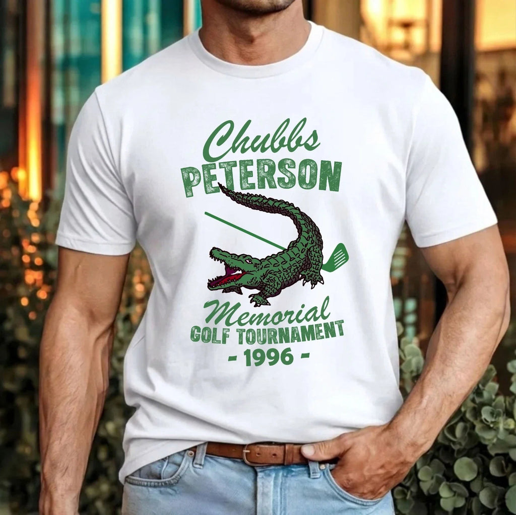Chubb's Peterson 1996 Golf Funny Happy Gilmore Adam - Adult & Kids T-Shirts, Sweatshirts & Hoodies apparel design preview 1