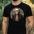 Mens Skeleton Portrait Motif Cotton Size XS to 5XL - Adult & Kids T-Shirts, Sweatshirts & Hoodies apparel design preview 1
