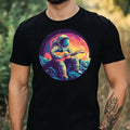 Mens Astronaut Playing Guitar Print Cotton Size XS to - Adult & Kids T-Shirts, Sweatshirts & Hoodies apparel design preview 1