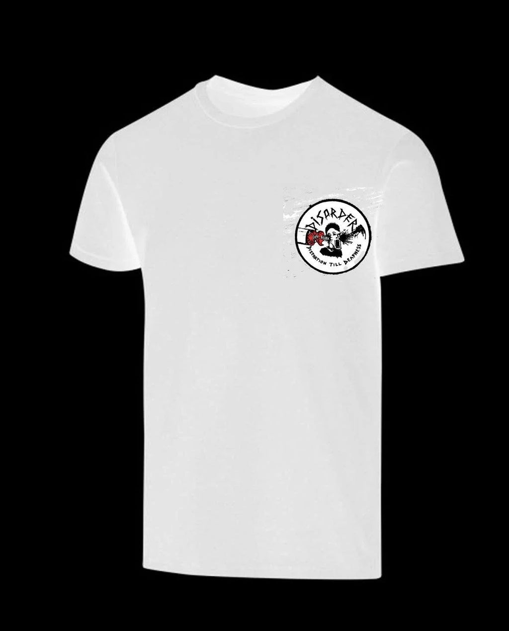 Disorder punk -official band merch-Size XL white. - Adult & Kids T-Shirts, Sweatshirts & Hoodies apparel design preview 1