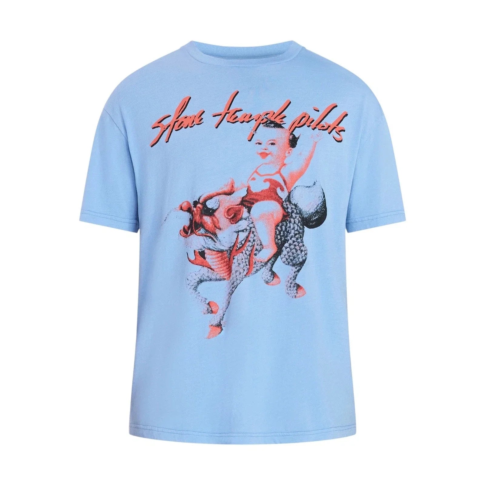 Stone Temple Pilots M Graphic Blue Concert Dates 90s - Adult & Kids T-Shirts, Sweatshirts & Hoodies apparel design preview 1
