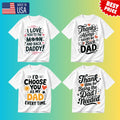 Funny Dad Love Bundle Father's Day Gift Set Cute - Adult & Kids T-Shirts, Sweatshirts & Hoodies apparel design preview 1
