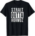 Strait Outta Hormuz Funny Parody Humor Gift Idea - Adult & Kids T-Shirts, Sweatshirts & Hoodies apparel design preview 1