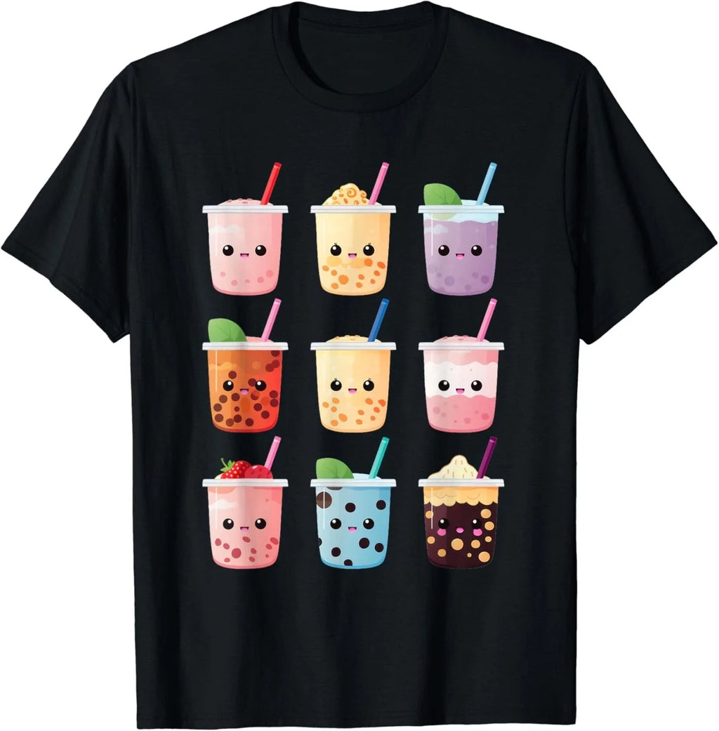 Kawaii Bubble Tea Boba Lover Gift - Adult & Kids T-Shirts, Sweatshirts & Hoodies apparel design preview 1
