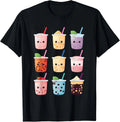 Kawaii Bubble Tea Boba Lover Gift - Adult & Kids T-Shirts, Sweatshirts & Hoodies apparel design preview 1