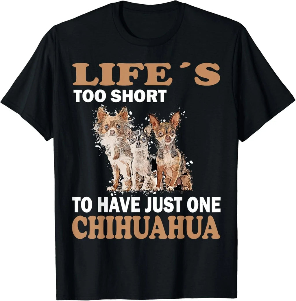 Cartoon Chihuahua lover Cute chiwawa little dogs Dog - Adult & Kids T-Shirts, Sweatshirts & Hoodies apparel design preview 1
